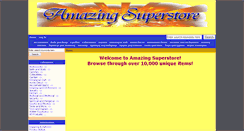 Desktop Screenshot of amazingsuperstore.com